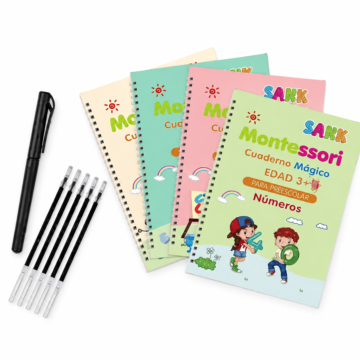 Kit Libros Mágicos Montessori